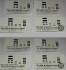 Old & Weary Car Shops Ho Decal-Nyo&W F-3 Acc: #Bds & #S/Trust/Bldr Plt-8 Sheets