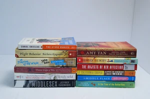 Book Lot Modern Fiction Paperbacks Mixed Authors Women 12 Contemporary READ List - Picture 1 of 23