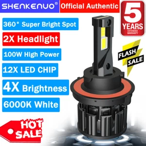 Super Bright 6000K LED Headlight High Low Beam Bulb For Ford Mustang 2005-12 F15 - Picture 1 of 14
