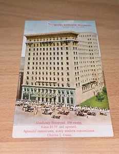 1909 HOTEL RADISSON, MINNEAPOLIS - Opened Dec. 15, 1909 UNPOSTED - Picture 1 of 4