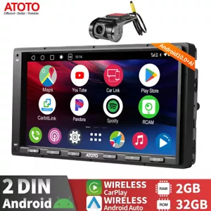 ATOTO A6PF DVR On-Dash Kamera 7" Android GPS Autoradio NAVI Carplay Android auto - Bild 1 von 12