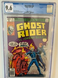 Ghost Rider # 43 - CGC 9.6 Newsstand White Pages (Marvel 1980) - Picture 1 of 2