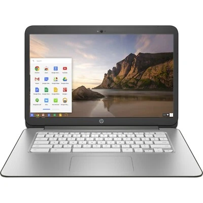 HP Chromebook 14 G1 14-x013dx  14"2GB RAM 16GB SSD Netbook HD Graphics - Image 1 of 4
