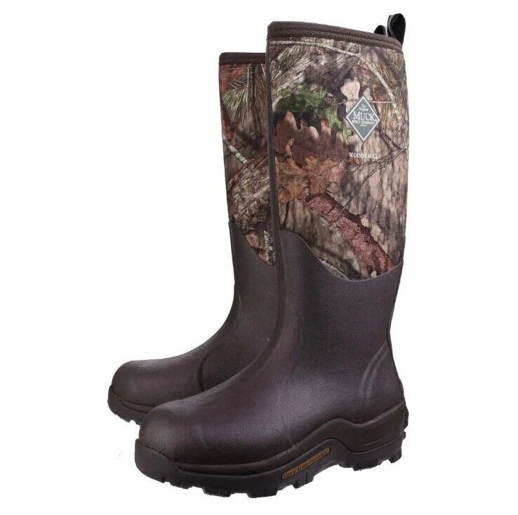 Muck Boots Mossy Oak Men's Size 11 Hunter Boots - Brown (WDMMOCT M 110)