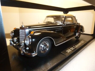MERCEDES 300 S SC CABRIOLET CLOSED 1957 KKSCALE 1/18 - Photo 1/4