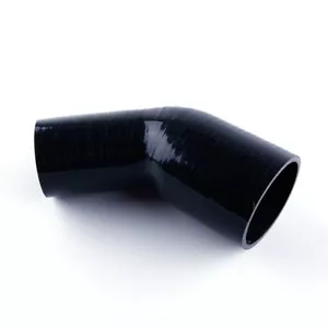 45 Degree Elbow Silicone Reducer Hose Turbo Intercooler Radiator Cooling Pipe - Picture 1 of 9