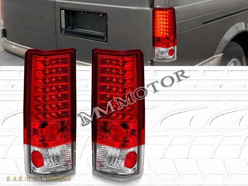 Chevy Astro Van 1985-2005/GMC Safari Altezza luces traseras LED rojas nuevas Foto 1 de 4