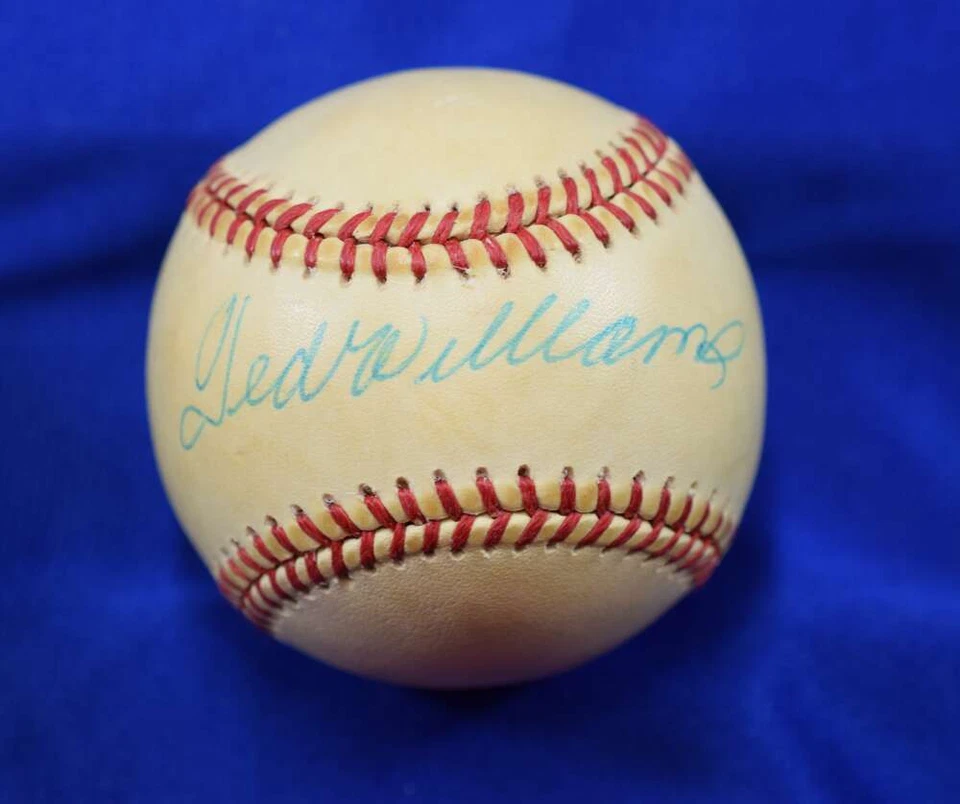 Ted Williams PSA DNA Coa Autograph American League OAL Signed Baseball 1 - Image 1 of 1