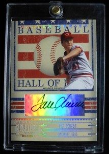 2005 Donruss Signature Series Tom Seaver HOF Auto #ed /17 Low 