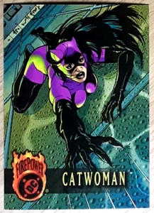1996 Outburst: Firepower Card 65 CATWOMAN. Free New Top Loader. - Picture 1 of 3