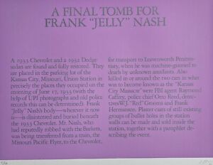 Robert Morris "A Final Tomb For Frank “Jelly” Nash" 1980 HAND SIGNED serigraph