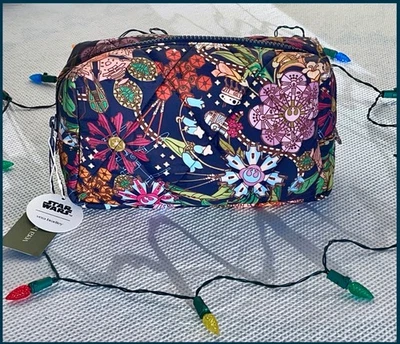 Vera Bradley x Star Wars Mediano Cosmético / Bolso de Mano 'POWER THE FORCE FLORAL' NUEVO CON ETIQUETAS Foto 1 de 4