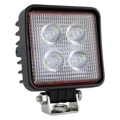 Grote BriteZone 3" 12W Square Black Powder Coated Housing Flood Beam LED Light Foto 1 de 2