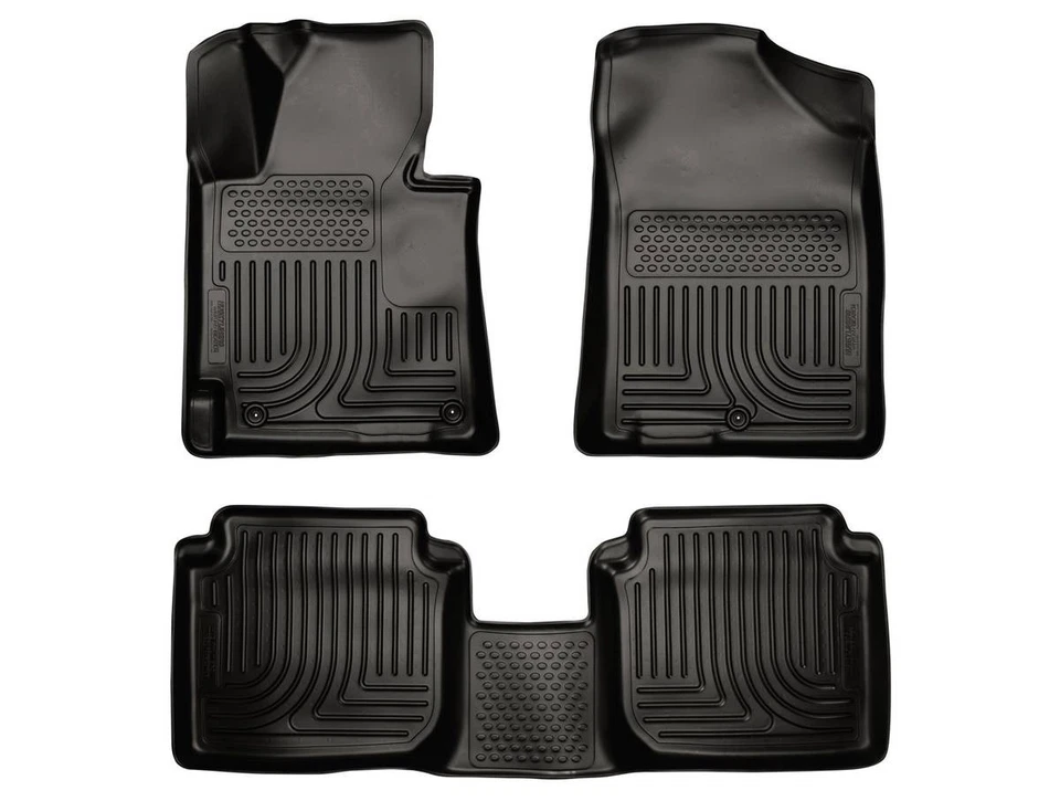 Husky Weatherbeater Mat Fit 11-13 Elantra Sdn GLS,LTD; 13 Coup GS,SE Frt/2nd Blk - Изображение 1 из 4