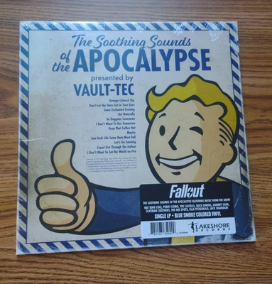 Fallout: The Soothing Sounds Of The Apocalypse Vinyl Soundtrack LP Blue Smoke - Image 1 of 2