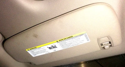 11 12 13 JEEP GRAND CHEROKEE левый водитель солнцезащитный козырек с подсветкой бежевый - Изображение 1 из 2