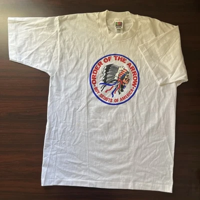 Camiseta vintage de Boy Scouts Order Of the Arrow para hombre talla grande Foto 1 de 4