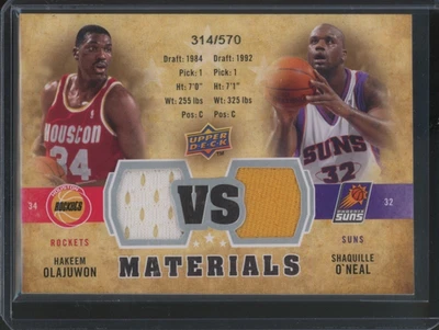 Camiseta deportiva doble 2009-10 de baloncesto de cubierta superior Olajuwon O'Neal #VS-OO materiales/570 Foto 1 de 2