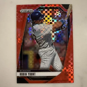 2025 Panini Prizm - Robin Yount /99 - Red Power Prizm #63 - Picture 1 of 10