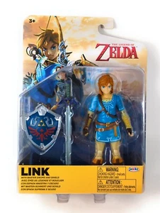 Figura de acción Legend Of Zelda Link con espada maestra y escudo Jakks 42551 - Imagen 1 de 2