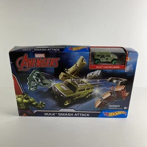 2015 Hot Wheels Marvel Hulk Smash Attack - Picture 1 of 5