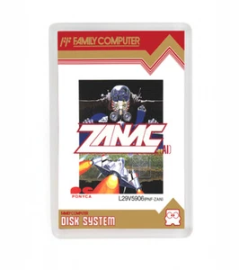 ZANAC NINTENDO FAMICOM DISK SYSTEM FRIDGE MAGNET IMAN NEVERA - Imagen 1 de 1
