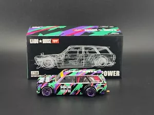 Kaido Casa X Mini Gt Datsun Kaido 510 Carro Hks V1 #144 1/64 - Foto 1 di 10
