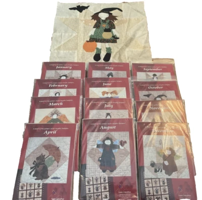 Vintage Bee Creative Quilt Kit Angelic Delight Jan-Dec Lot of 12 Months - Image 1 of 4