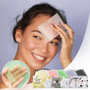 100PCS Blotting Paper Facial Oil Control Oil Blotting Sheets For Face Oily Skin - Picture 1 of 32