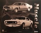 Mustang Boss 302,Boss 429 Original  8" X 10" Car Poster Own It! Stunning!