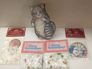 Kitty Cucumber, VTG Schmid, Lot Of Five Items, NIP - Picture 1 of 12