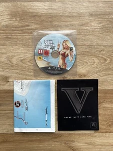 Grand Theft Auto V GTA 5 PS3 Spiel - nur Disc Handbuch und Karte - Bild 1 von 1
