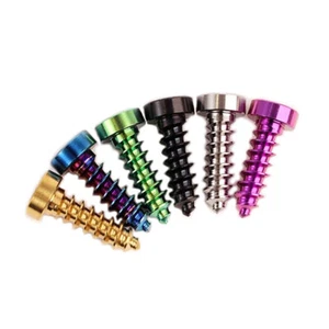 Tornillo de autogolpe ti M6x16 20 25 30mm Tornillo de titanio Tornillo de carcasa de motocicleta Tornillos - Imagen 1 de 15