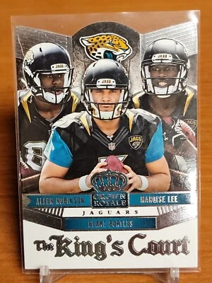 2014 Crown Royale The King's Court #18 Allen Robinson Blake Bortles Marqise Lee - Image 1 of 2