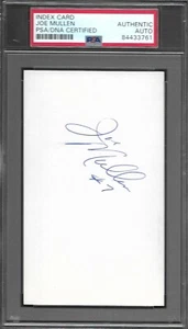 Joe Mullen BLUES SIGNED AUTOGRAPH 3x5 INDEX CARD PSA / DNA AUTHENTIC A - Picture 1 of 2