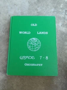 Old World Lands Geography Homeschool Student Textbook Grade 8 Amish School Books - Bild 1 von 4