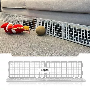 12 PCS Under Couch Blockers for Bed Couch Furniture Underneath Stop from Gett... - Picture 1 of 7