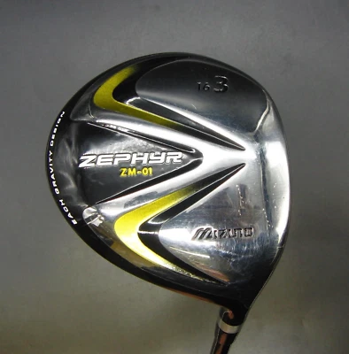 Mizuno Zephyr ZM-01 16° 3 Wood Regular Graphite Shaft Golf Pride Grip - Image 1 of 4