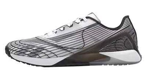 Reebok Nano X1 Pursuit Hombres Reino Unido 7.5 Blanco Negro Zapatos de Entrenamiento Entrenadores Tenis - Imagen 1 de 5