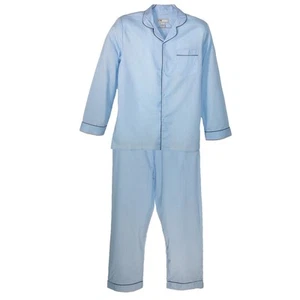 Ten West Apparel Long Sleeve Long Leg Solid Pajama Set - Picture 1 of 14