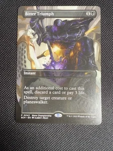 Mtg Secret Lair Promo Player — Bitter Triumph —NM - Picture 1 of 1