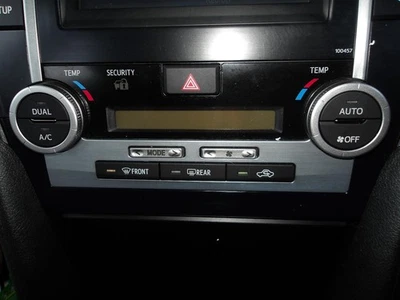 TOYOTA CAMRY ASV50/AVV50 12/2011-10/2017 HEATER/AC CONTROLS CLIMATE CONTROL TYPE - image 1 of 4