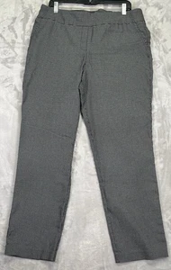 Hilary Radley Pants Women's XL Black Check High Waisted Tummy Control Casual - Picture 1 of 10