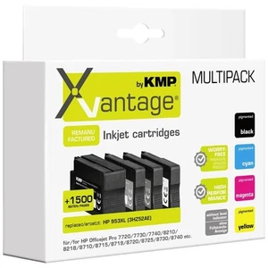 Xvantage Ink Combo Pack zastępuje HP 953XL (L0S70AE, F6U16AE, F6U17AE, F6U18AE) C - Zdjęcie 1 z 1
