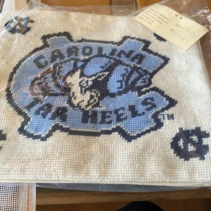 University of North Carolina Tarheels Maskottchen Nadelspitze Kissenbezug 10 x 12 Zoll Neu - Bild 1 von 2
