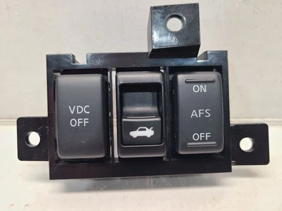 2008 英菲尼迪 G35 仪表板开关 - VDC 关闭/后备箱/AFS 开/关  — 第 1/4 张图片