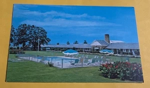New Yorker Motel & Restaurant Rocky Mount North Carolina NC pool 1960s - Picture 1 of 2