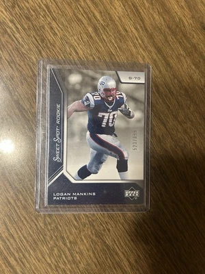 Upper Deck Sweet Spot Logan Mankins 2005/999 Patriots novato #288 Foto 1 de 2
