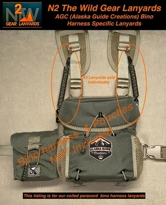 Arnés Bino específico "LANYARDS" (2 colores) Alaska Guide Creations (AGC) (2 colores)  Foto 1 de 4