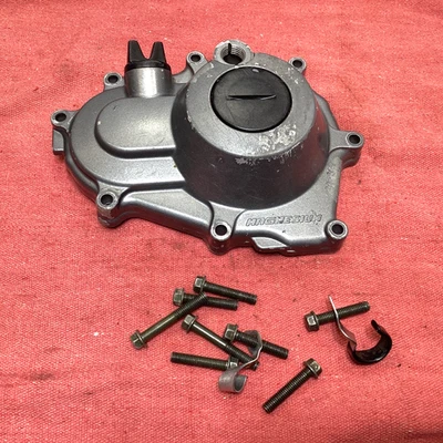 2003 Yamaha YZ450F YZ 450 Stator Cover Left Crankcase Cover With Fasteners - Image 1 of 4